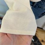 Victoria's Secret Vintage Button up Cotton Knit Cardigan Cream sz XXL 170/116A Photo 7