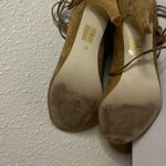 Jeffrey Campbell Free People X Brown Lace Up Zip Up Heel Sandals Size 9 Photo 3