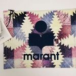 Isabel Marant  Nettia Canvas Logo Pouch Color Pink New w/tag $110 Photo 0