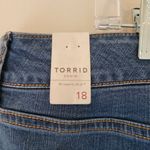 Torrid Denim Mini w Side Ribbon NWT Photo 7