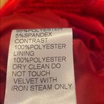 Tadashi Shoji  VAMP Red Velvet Matt Sequin Mesh Dress Size SMALL Photo 15