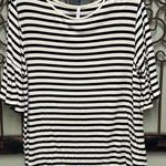 Z Supply  striped  short ruffle sleeve top Photo 0