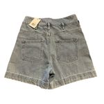 Les Coyotes de Paris Jonah cotton shorts sz 36 sz 8 NWT Belt NOT included Blue Photo 2