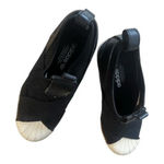 Adidas  Superstars Women Slip On Shoes Size 5.5 Black White Flat Heel Photo 6