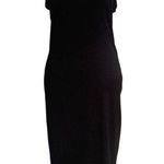 Forever 21 Black High Neck Sleeveless Bodycon Stretchy Summer Casual Midi Dress Photo 0