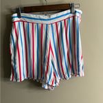 Modcloth Barbie Striped Red, Blue, and White Shorts size medium Photo 0