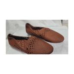 Birdies Womens  The Starling Cognac Woven Smoking Slipper Flat size 8.5 Fisherman Photo 3