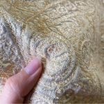 Hill House Dress Athena Nap Babydoll Smocked Mini Bridgerton Gold Brocade S GUC Photo 5