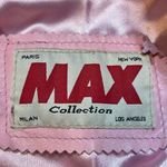 Bubblegum Leather Pink Textured Leather Jacket Photo 3