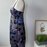 Rebecca Taylor  - Blue Grey & Pink Silk Floral  Photo 4