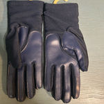 Totes Women’s Navy Blue Gloves Wool Lined Photo 1