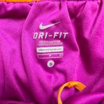 Nike Dri-Fit Purple and Orange Printed Tempo Shorts. Size Small. EUC. Photo 4