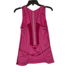 Lucy Activewear Womens Tank Top Jersey Size Small Pink Striped Athleisure Photo 3