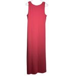 J.Jill Women S/T Peach Sleeveless Pima Cotton Maxi Dress Casual Summer Photo 6