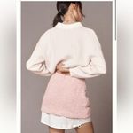 Anthropologie Maeve Tweed Mini Skirt Pink Combo Size 14 NEW Photo 5