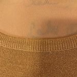 Newport News vintage gold long sleeve sweater size small Photo 3