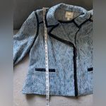 Tweed blazer VERY DRESSY 💙🤍🖤 Blue Size 16W Photo 8