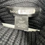Banana Republic  ribbed wool blend cowl neck sleeveless poncho tunic sweater Photo 5