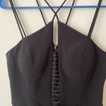 XScape Black Body Con Dress Size 8 Office Career Little Black Dress keyhole neck Photo 3