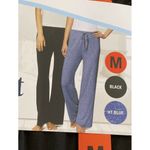 32 Degrees Heat 32 DEGREES Cool Women's 2 Pack Soft Sleep Pant Size Medium M NEW  NWT Blue Black Photo 1