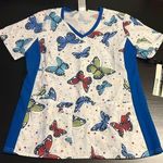 Cherokee  flexibles butterfly scrub top Photo 0