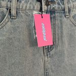 Edikted  Light Blue Denim Mini Skirt Photo 2