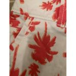Red Camel  Women's Juniors Leaf Print Casual Mini Shorts Zip & Button Size 3 Photo 1