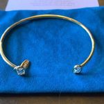 Serefina gold crystal bangle/cuff bracelet Photo 0