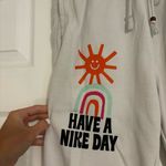 Nike  Sportswear White Sweatpants Photo 2