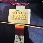 Scotch & Soda Teddy Fleece Anorak Flower Camo Blue Zip Up Jacket Size XS Photo 9