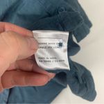 Pact  size large blue button up organic cotton long sleeve shirt casual minimal Photo 8