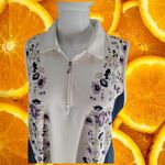 IZOD  Blue and Purple‎ Tennis Dress Size Large Photo 7