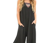 Natural Life  Knit V-Neck Jumpsuit
Womens One Size Boho Minimalist Photo 0