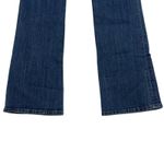Seven7 Jeans Womens 29 Flare Low Rise Medium Wash Denim Stretch Whisker 30x32 Photo 6