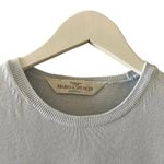 Marks & Spencer Cotton Crewneck Ribbed Knit Blue Soft Cozy SZ 42 # 1224 Photo 1