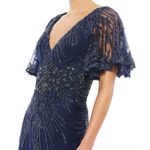 Mac Duggal  Embellished Butterfly Sleeve Tulle Gown - Size 4 (New) Photo 4