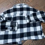 ZARA Cropped Checkered Jacket Photo 4