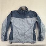 The North Face HyVent Women's Blue Gray Rain Jacket Coat Medium M Photo 0