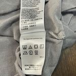 Barefoot Dreams  Luxe Milk Jersey Piped Pajama Top Women's Size Large Gray Modal Photo 9