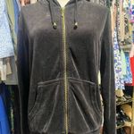 H&M  Velour hooded zip up sweat jacket Women’s Size Medium Photo 0