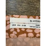 Anthropologie Maeve Minetta Midi Skirt Size 2 Animal Print Belted Draped Photo 8