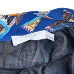 Lush Clothing Lush Blue Tribal Aztec Pattern Skater Mini Skirt Size XS Photo 1