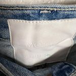 Mother The Tomcat The Confession High Rise Straight Leg Distressed Jeans Size 26 Blue Photo 8