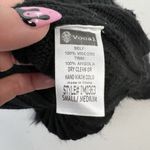 Vocal USA Size S / M Knit Sweater Vest Angora Rabbit Black Open Front Women’s Photo 6