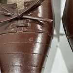 Stuart Weitzman Dark Brown Bow Detail Leather Heels Pumps 8 N Whimsigoth Photo 11