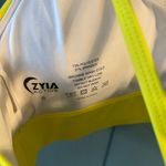 Zyia  Active Neon Yellow Sports Bra/Leggings, Size Small Photo 2