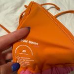 PacSun  orange & pink triangle bikini set Photo 3