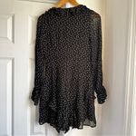 Hill House Bridget Polka Dot Long Sleeve Mini Dress Photo 5