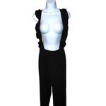 Black Women's Jumpsuit shown with top underneath ( sold separately) Size undefined Photo 4