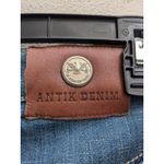 ANTIK DENIM Jeans Bootcut Embroidered Y2K Cowgirl Western Women's Blue Size 26 Photo 9